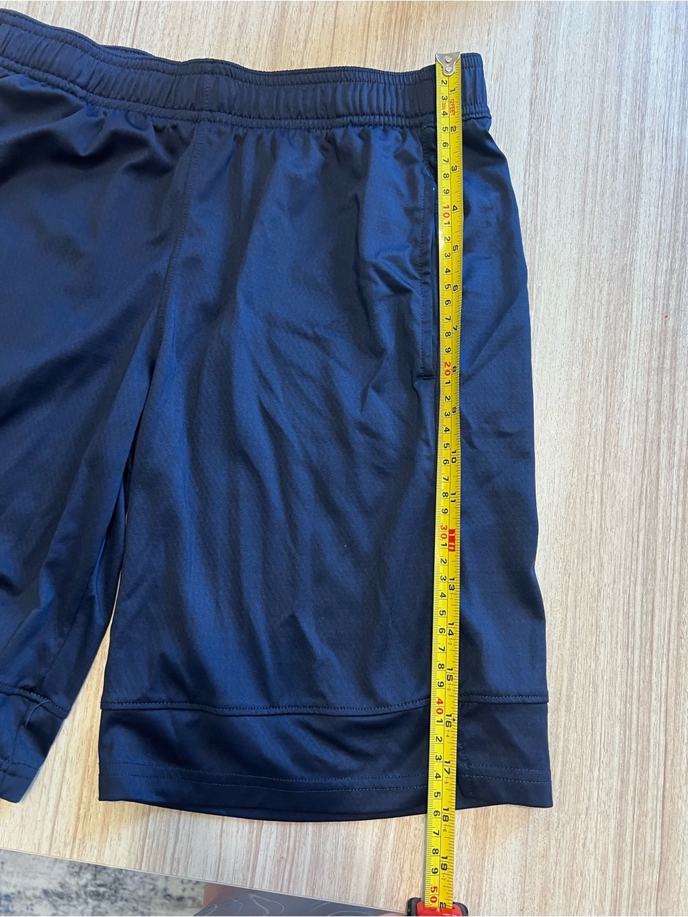 All In Motion Boys XL (14) Athletic Shorts - Navy Blue - Picture 4 of 6